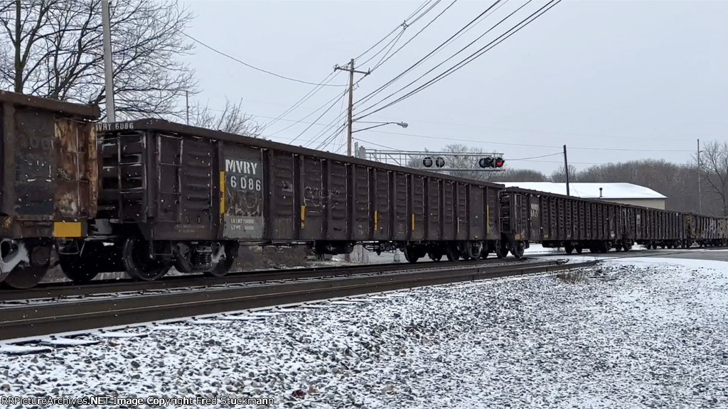 MVRY 6086 is new to rrpa and is one of many in this train.